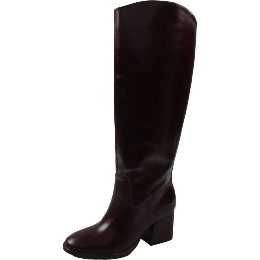 Vince Camuto Burgundy Knee-High Boots